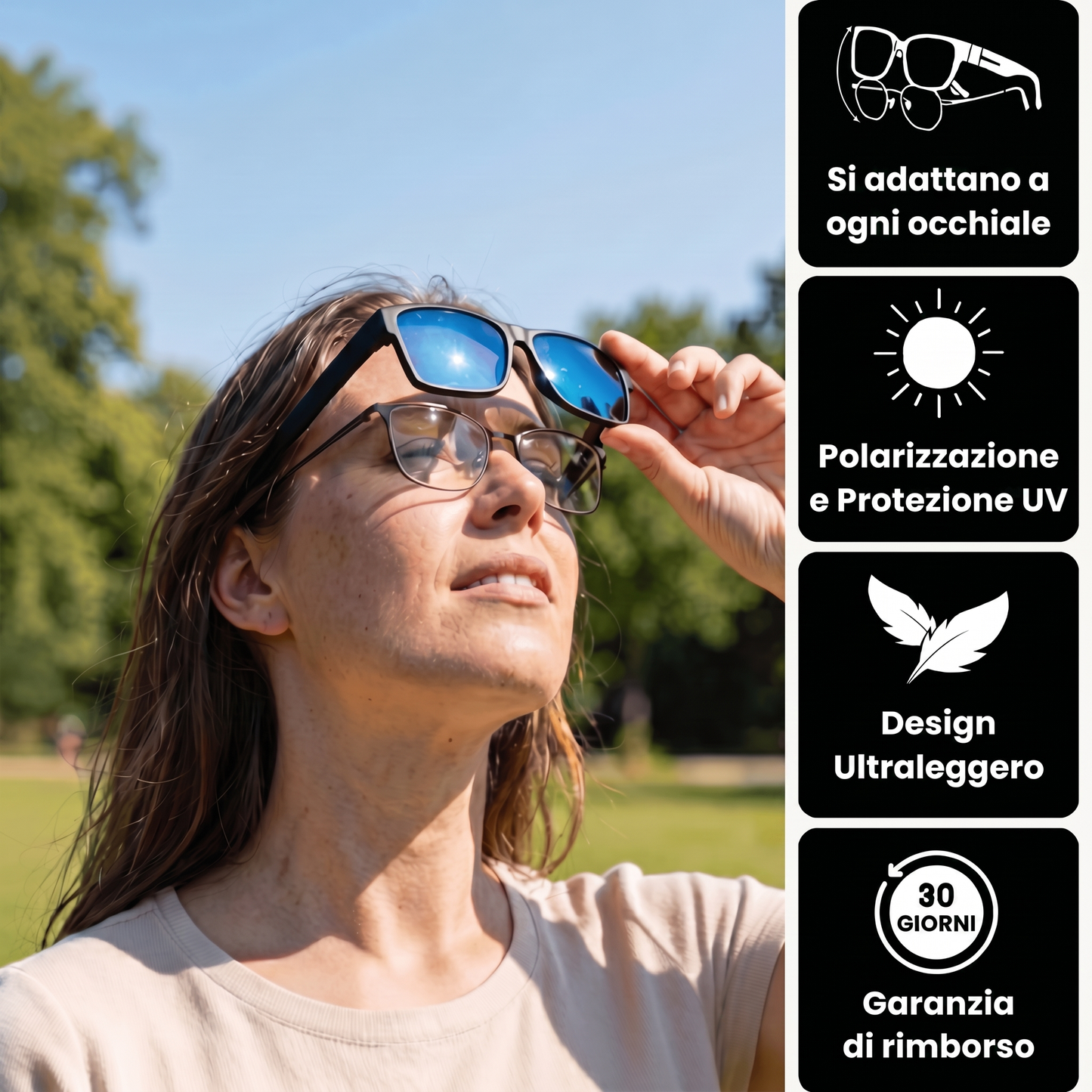 Sovrapposizioni solari 2 in 1 - ClipSun